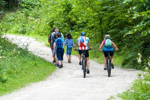 Freizeitmöglichkeiten rund um Radevormwad wie Wandern und Mountainbiken